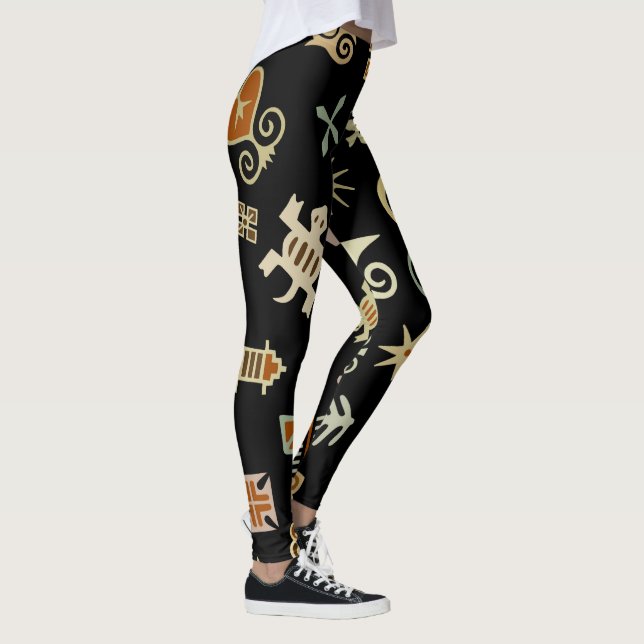 Leggings africains Adinkra (Droite)