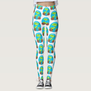 leggings africains heureux Jours des terres