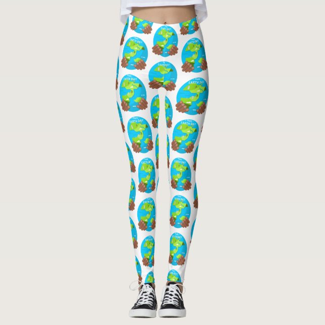 leggings africains heureux Jours des terres (Devant)