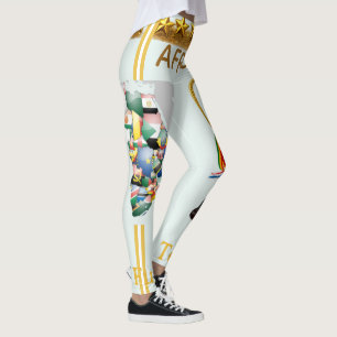 Leggings Afrique 2026 Jeux mondiaux : Trophée d'or & Contin