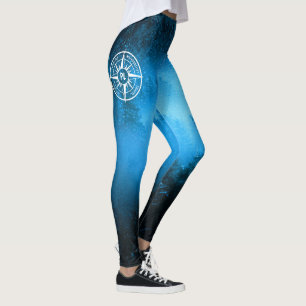 Leggings Aiguille de compas monogramme brouillard dans la f