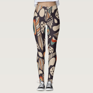 Leggings Ailes de papillons Abstraites inspirées du motif d