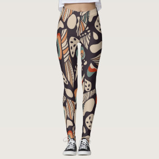 Leggings Ailes de papillons Abstraites inspirées du motif d