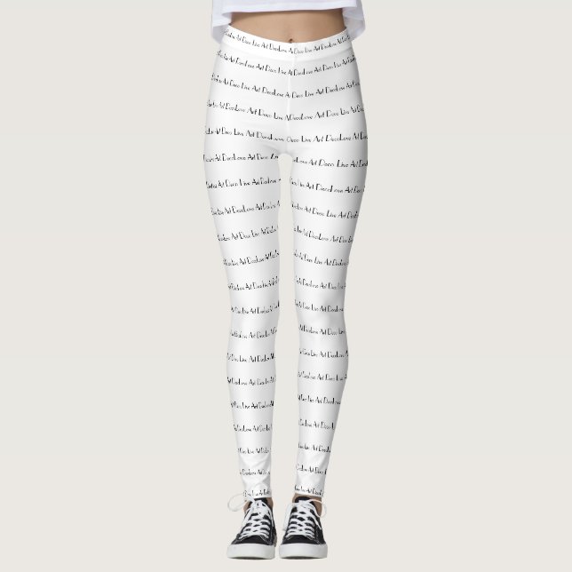 Leggings Aimez Art Déco Vive Art Déco (Devant)