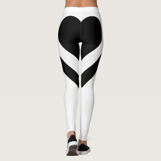 Leggings Aimez vos pattes de clochard (Dos)