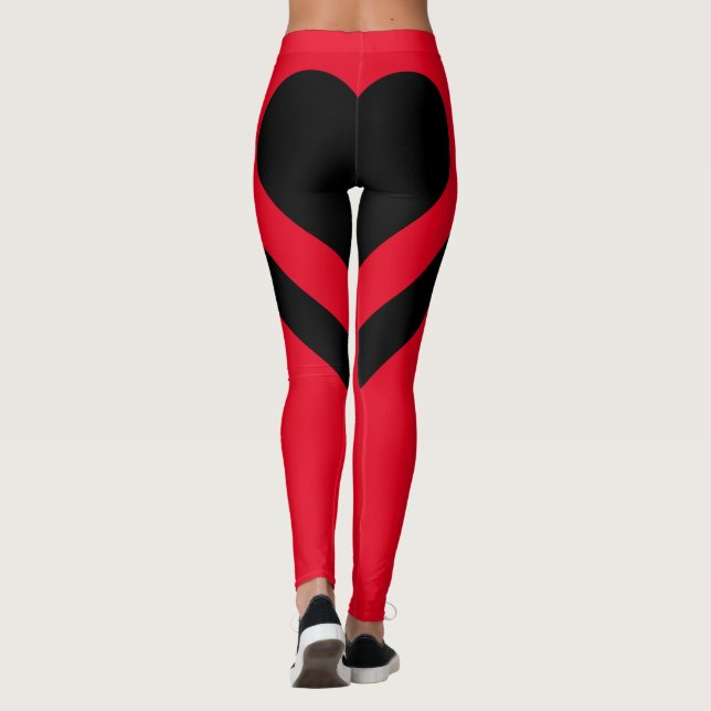 Leggings Aimez vos pattes de clochard (Dos)