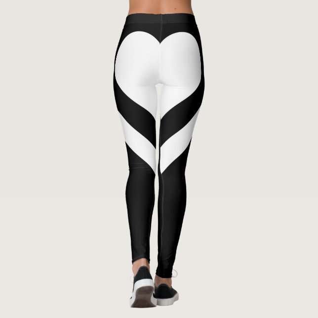 Leggings Aimez vos pattes de clochard (Dos)