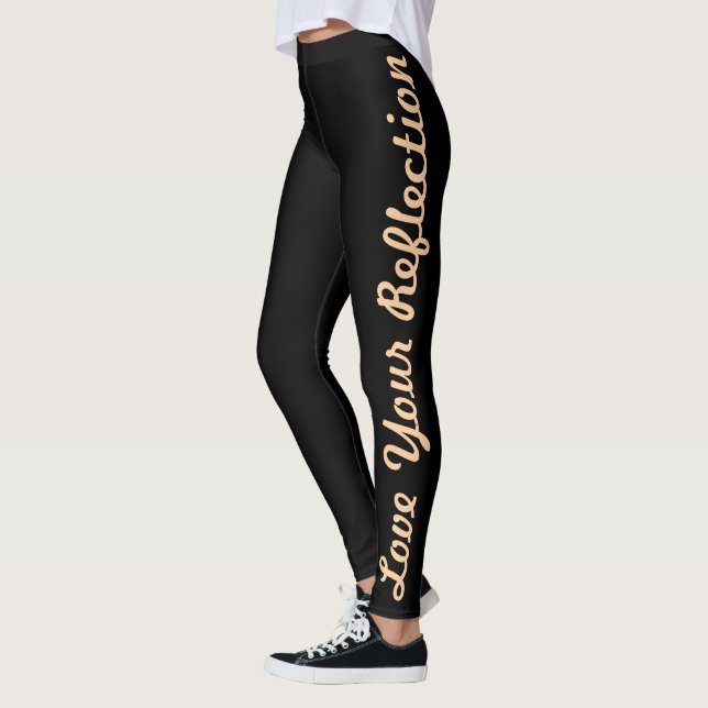 Leggings Aimez votre réflexion (Gauche)