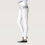 Leggings Ajouter votre logo commercial Rectangle Simple Min<br><div class="desc">Ces légumineuses élégantes seraient idéales pour un usage à la fois professionnel et personnel. Ajoutez facilement votre propre logo en cliquant sur l'option "personnaliser".</div>