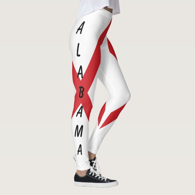 Leggings Alabama et drapeau (Droite)