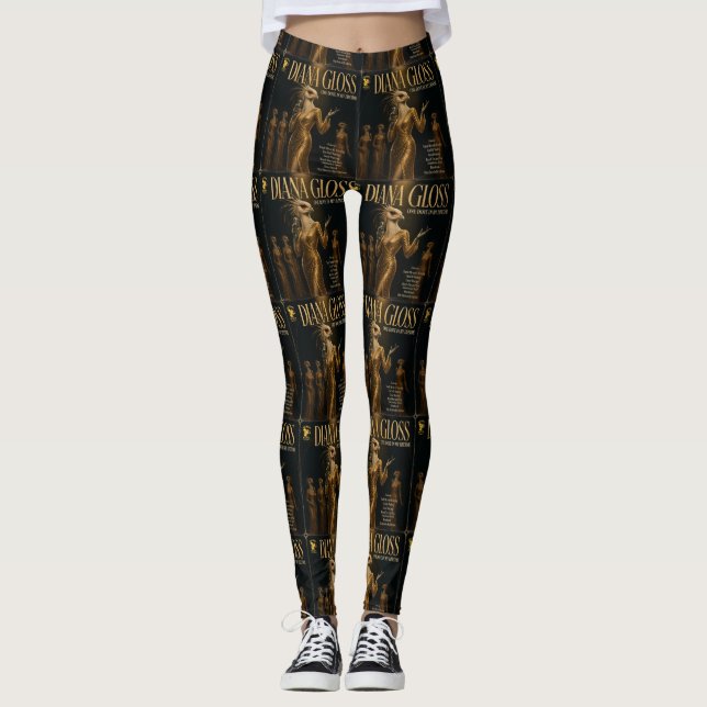 Leggings Album Diana Gloss : une parodie (Devant)