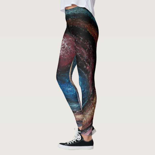 Leggings "Alchimie" par Ramona Dumitrescu (Gauche)