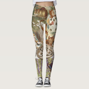 Leggings Alice Adventures in Wonderland Mad Tea Party