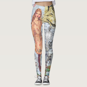 Leggings Alice au pays des merveilles Classique Rackham