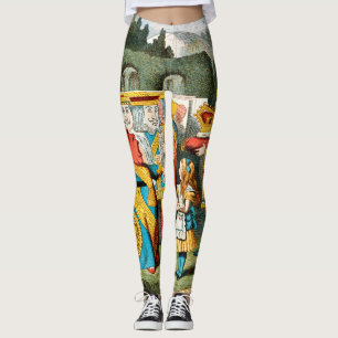 Leggings Alice Aventures Merveilleux Reine de Coeur