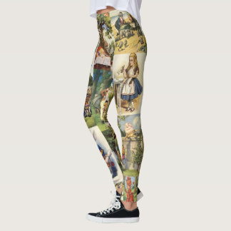 Leggings Alice dans des guêtres du pays des merveilles !