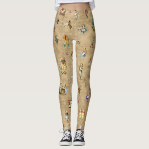 Leggings Alice pategs du pays des merveilles