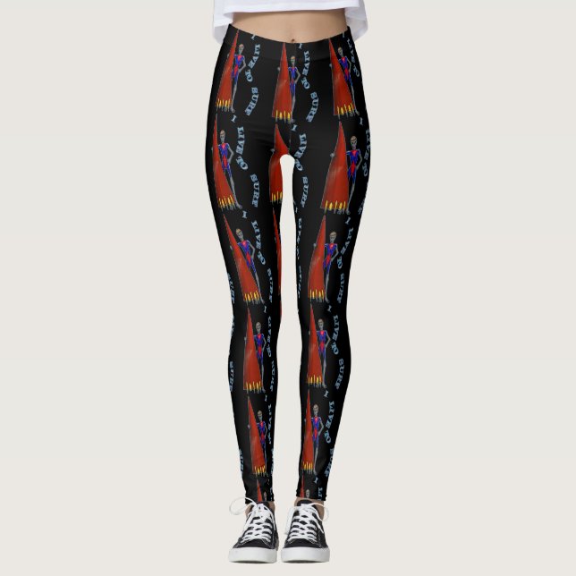 Leggings Alien-Action : Surfer (Devant)