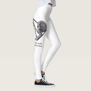 Leggings Alien gris, la vérité est là
