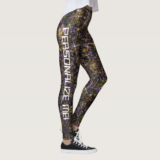 Leggings Alien Treasure Trove Galaxy Parties scintillant PE (Droite)
