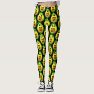 Leggings aliment ami du cœur d'avocat