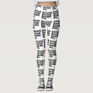 Leggings Alimentation de rue vietnamienne