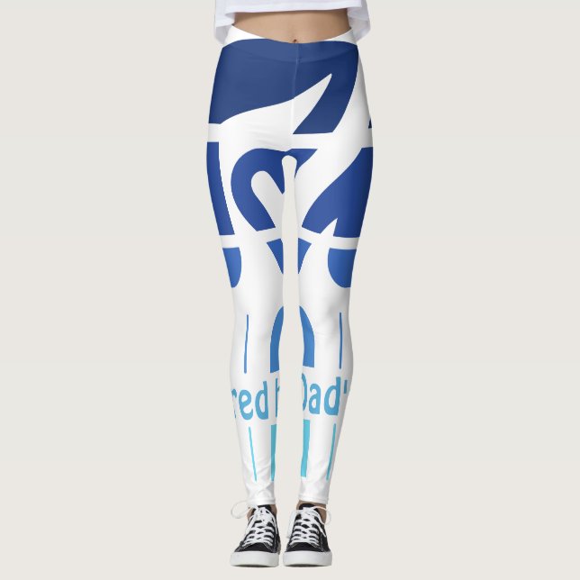 Leggings Alimenté par l'Amour de papa : faire des souvenirs (Devant)