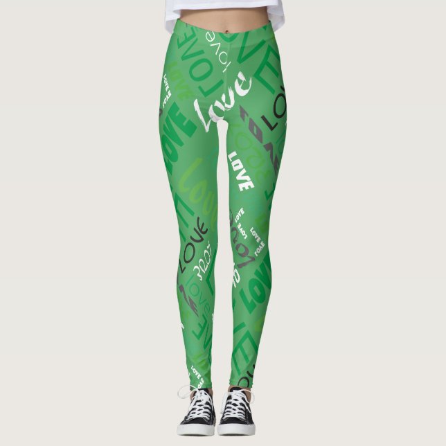 Leggings Alive Green Gallery (Devant)