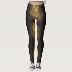 Leggings Alloyflux de Whirlshade — Un tourbillon de feu liq