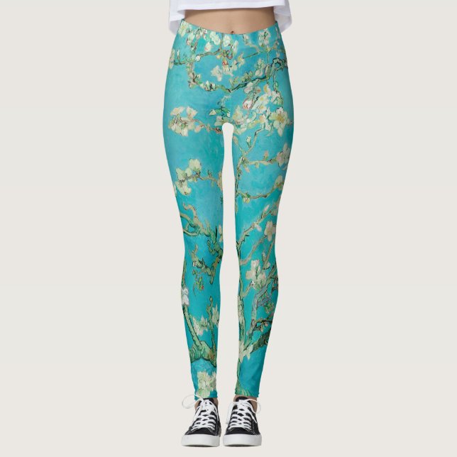 Leggings Almond Blossom Van Gogh (Devant)