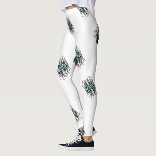 Leggings Aloe Légendes Motifs minimes (Gauche)