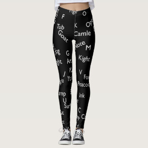 Leggings alphabet SPNP_Leggings