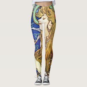 Leggings Alphonse Mucha JOB