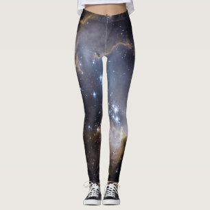 Leggings amas d'étoiles univers de galaxie