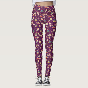 Leggings Amateurs de livres simples