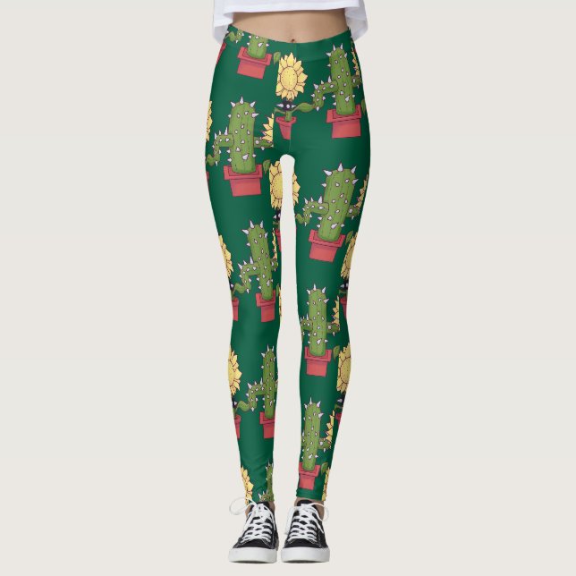 Leggings Amateurs plantes (Devant)