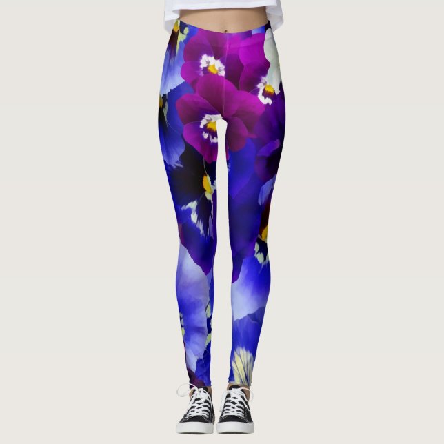 Leggings Ambiance florale (Devant)