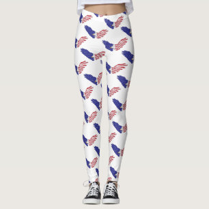 Leggings Américain patriote Eagle Thunder_Cove