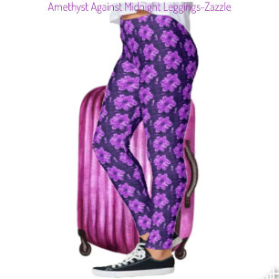 Leggings Améthyste contre minuit