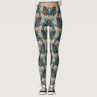 Leggings amour arc-en-ciel