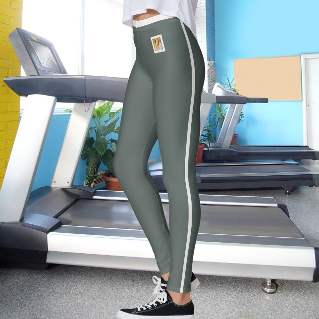 Leggings Amour de chat métallisé foncé scintillant chaud et (Créateur téléchargé)
