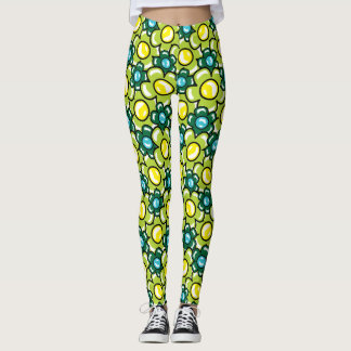 Leggings Amour et fleurs