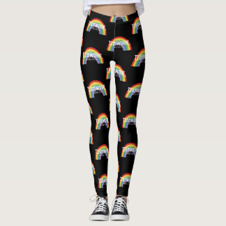 Leggings Amour, travail d'équipe et tout ce truc hippie