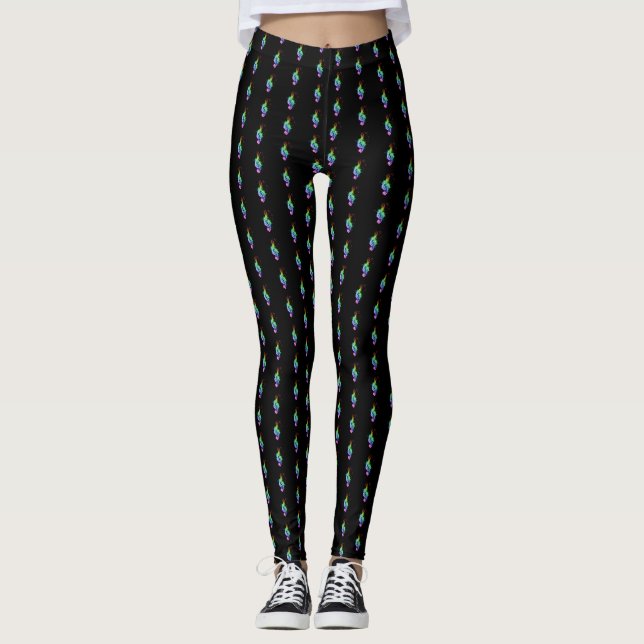 LEGGINGS AMOUREUX DE LA MUSIQUE (Devant)