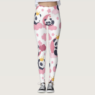 Leggings Amoureux de Panda Je suis surnommé Panda