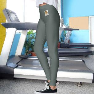 Leggings Amoureux des chats Métallic foncé Brillance Chaude