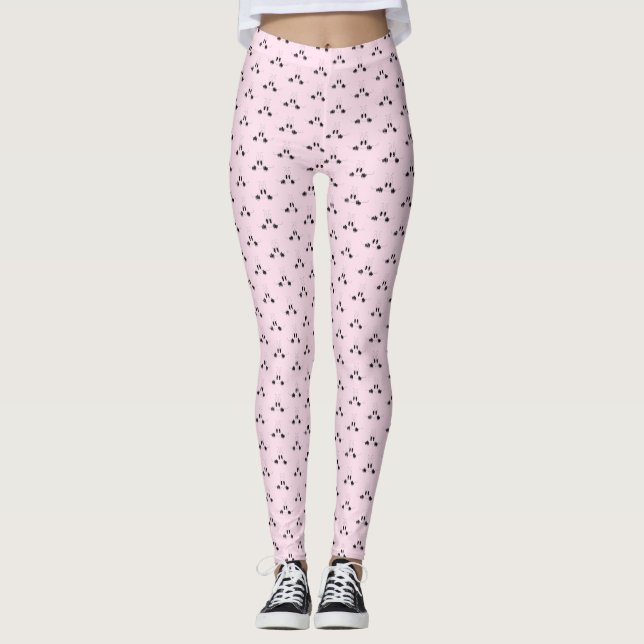 Leggings amusants avec les yeux de curiosité - Smi (Devant)