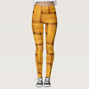 Leggings Amusants gros panier d'osier