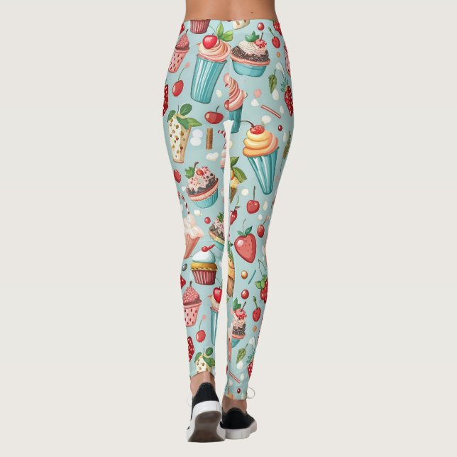 Leggings Amusement de glace (Dos)