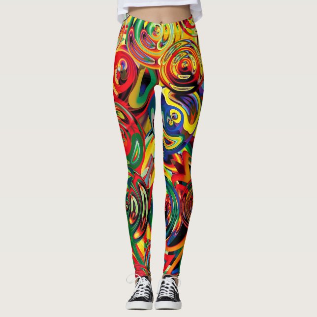 Leggings Amusement et plus de plaisir (Devant)